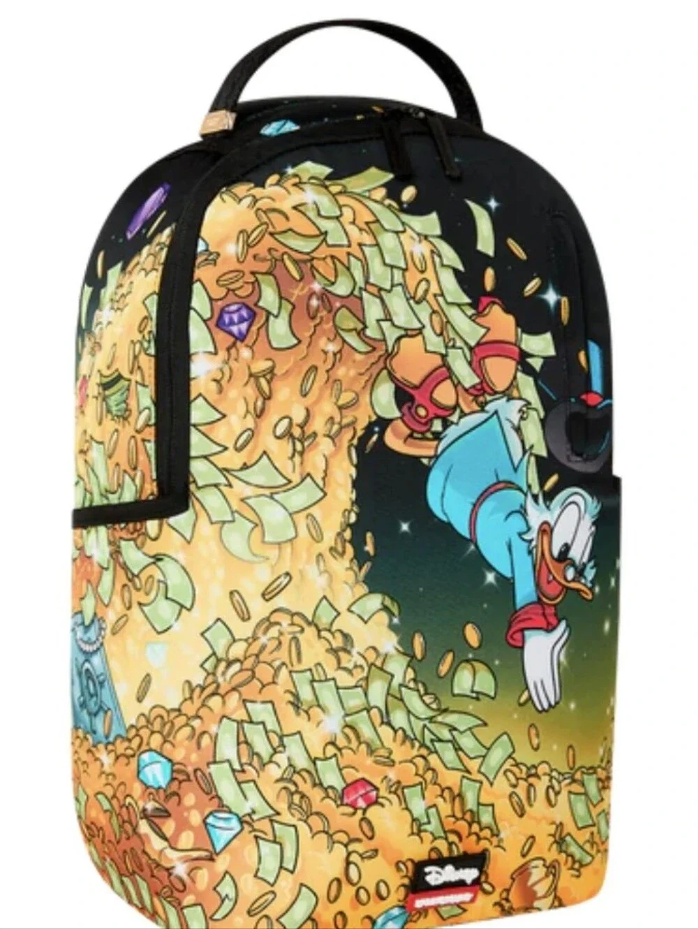 Sprayground Disney Scrooge McDuck Money Rider Backpack